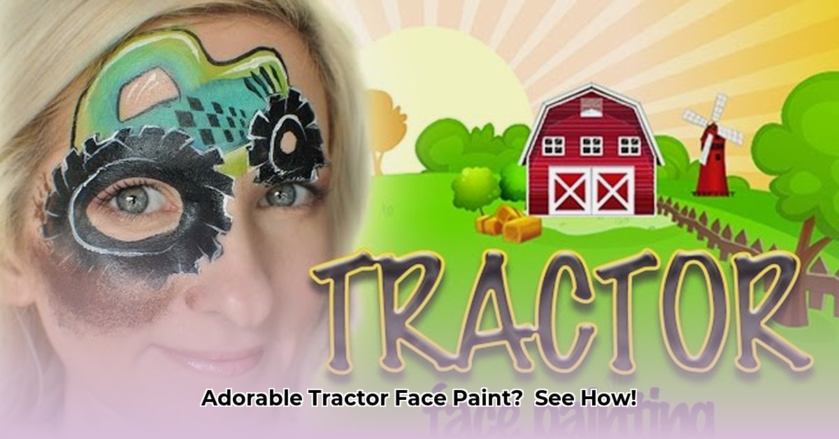 tractor-face-paint
